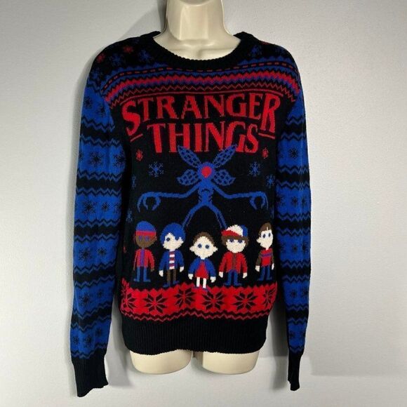 Netflix Stranger Things Sweater Size Small - Picture 1 of 5